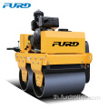 เดินตามหลังลูกกลิ้งสั่นสะเทือน Smooth Double Drum Compactor FYL-S600C